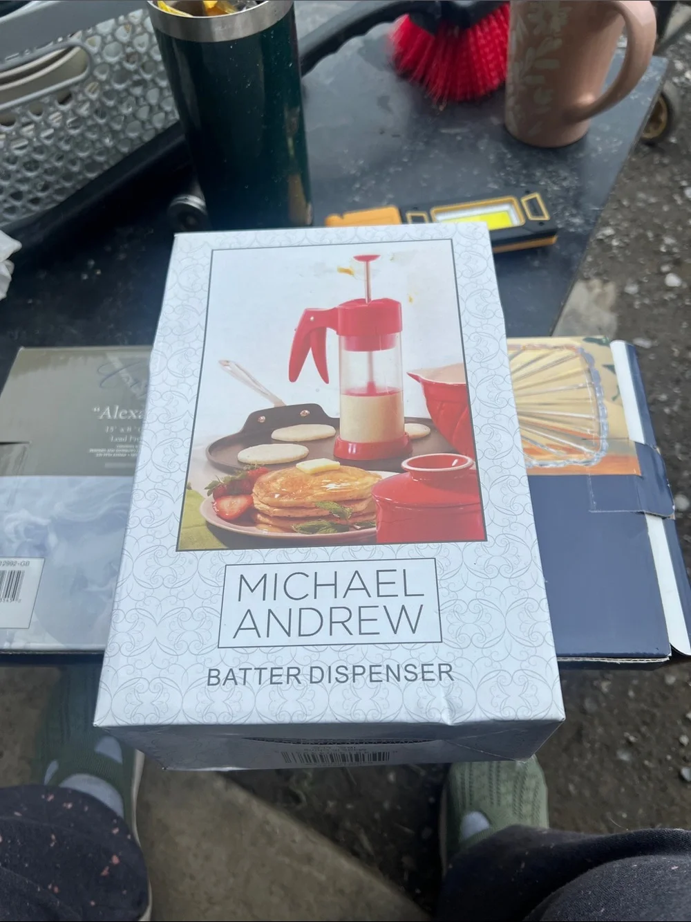 Michael Andrew Red Batter Dispenser